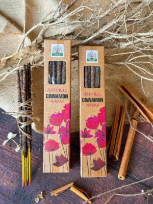 Naturalne botaniczne kadzidełka masala Cynamon